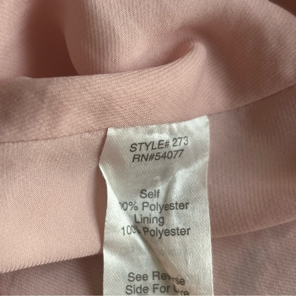 Cabi #273 Sophia Pink Faux Wrap Tank Top Size 4 - Picture 5 of 9